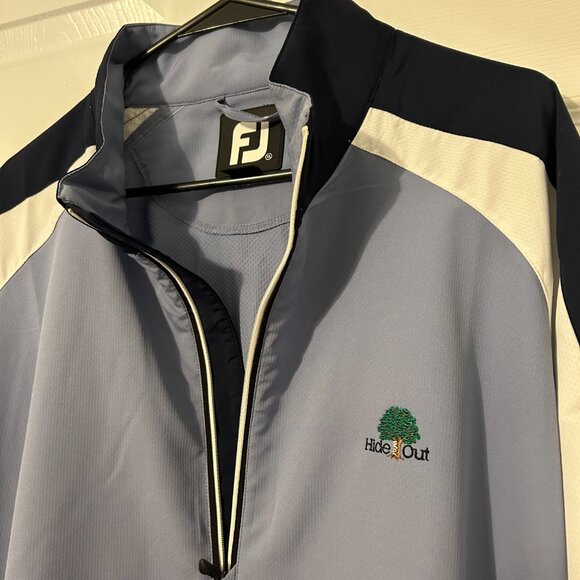 FootJoy FJ‎ Men's XL Hideout Golf Quarter Zip Windbreaker Jacket - Picture 3 of 10